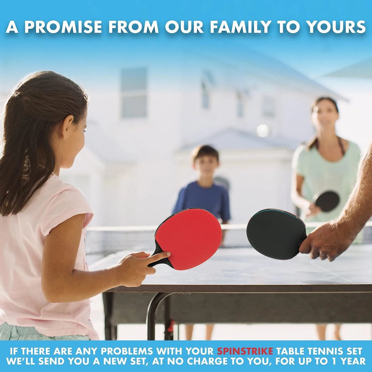 SPINSTRIKE Signature Ping Pong Set